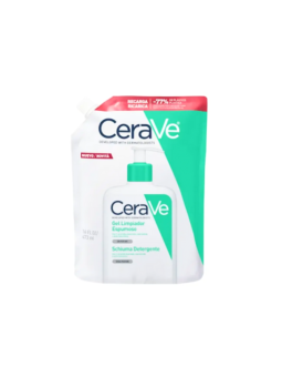 Cerave limpiador espumoso 1 envase 473ml recarga