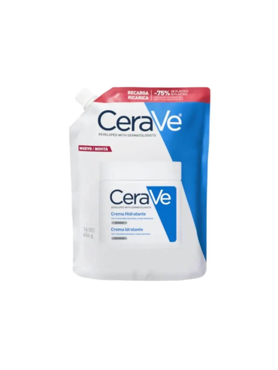Cerave crema hidratante 1 envase 473ml recarga