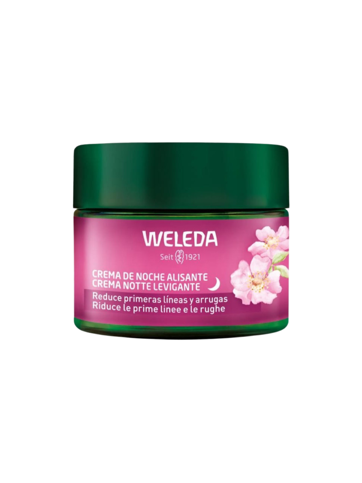 Weleda crema de noche alisante rosa mosqueta y té blanco 40ml