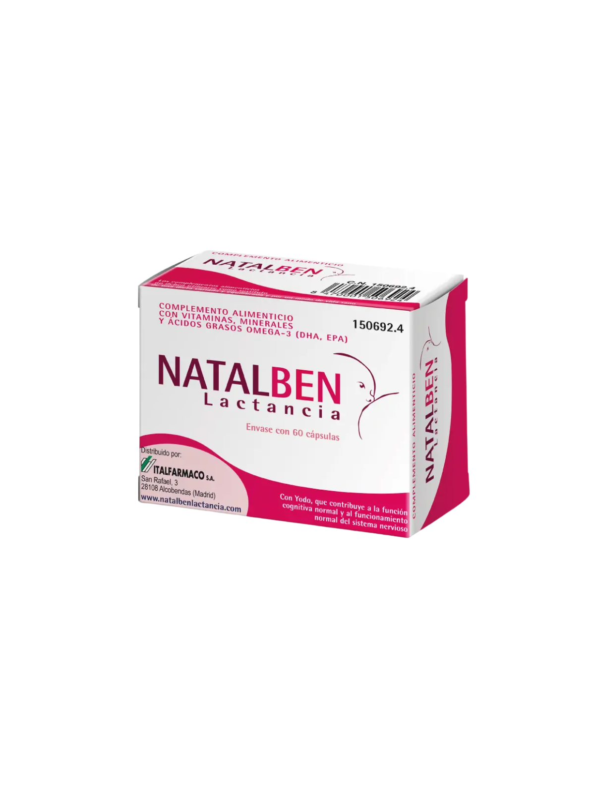 Natalben lactancia 60 caps
