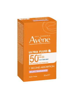 Avene solar 1 segundo ultra fluid luminosidad SPF 50+ 50ml