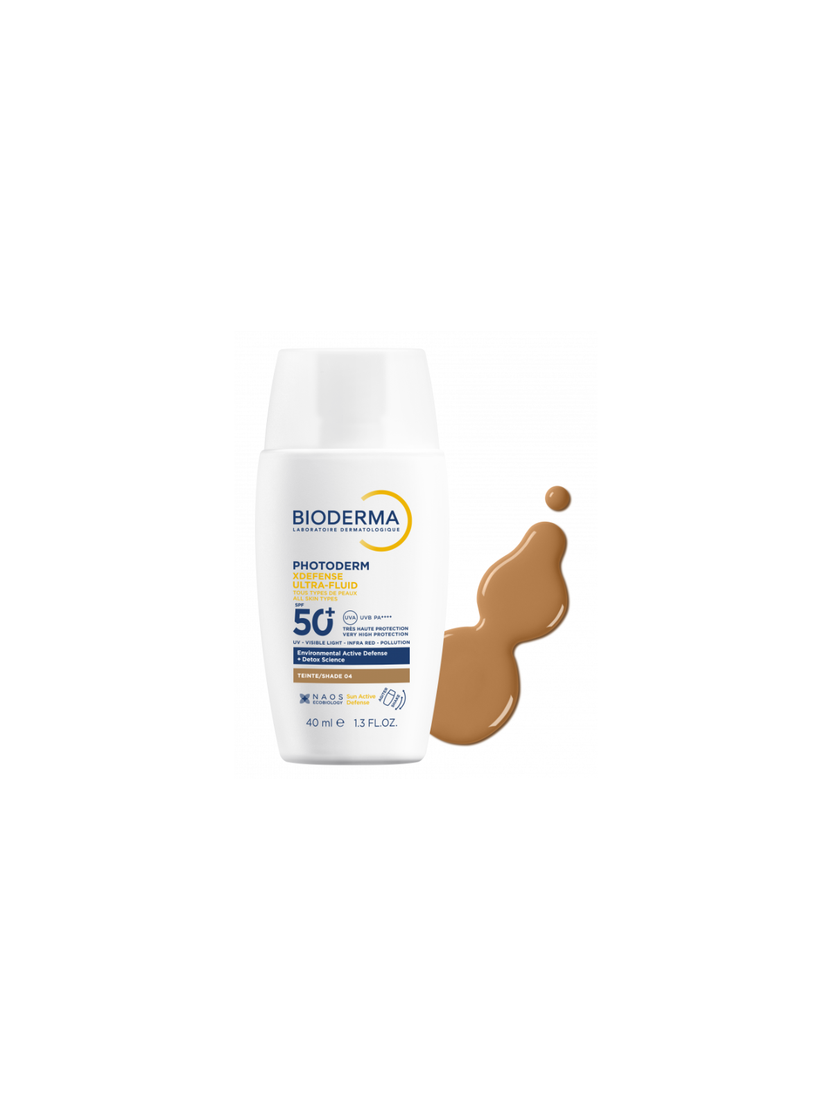 Bioderma Photoderm xdefense ultra fluid SPF 50+  40ml  tono 04