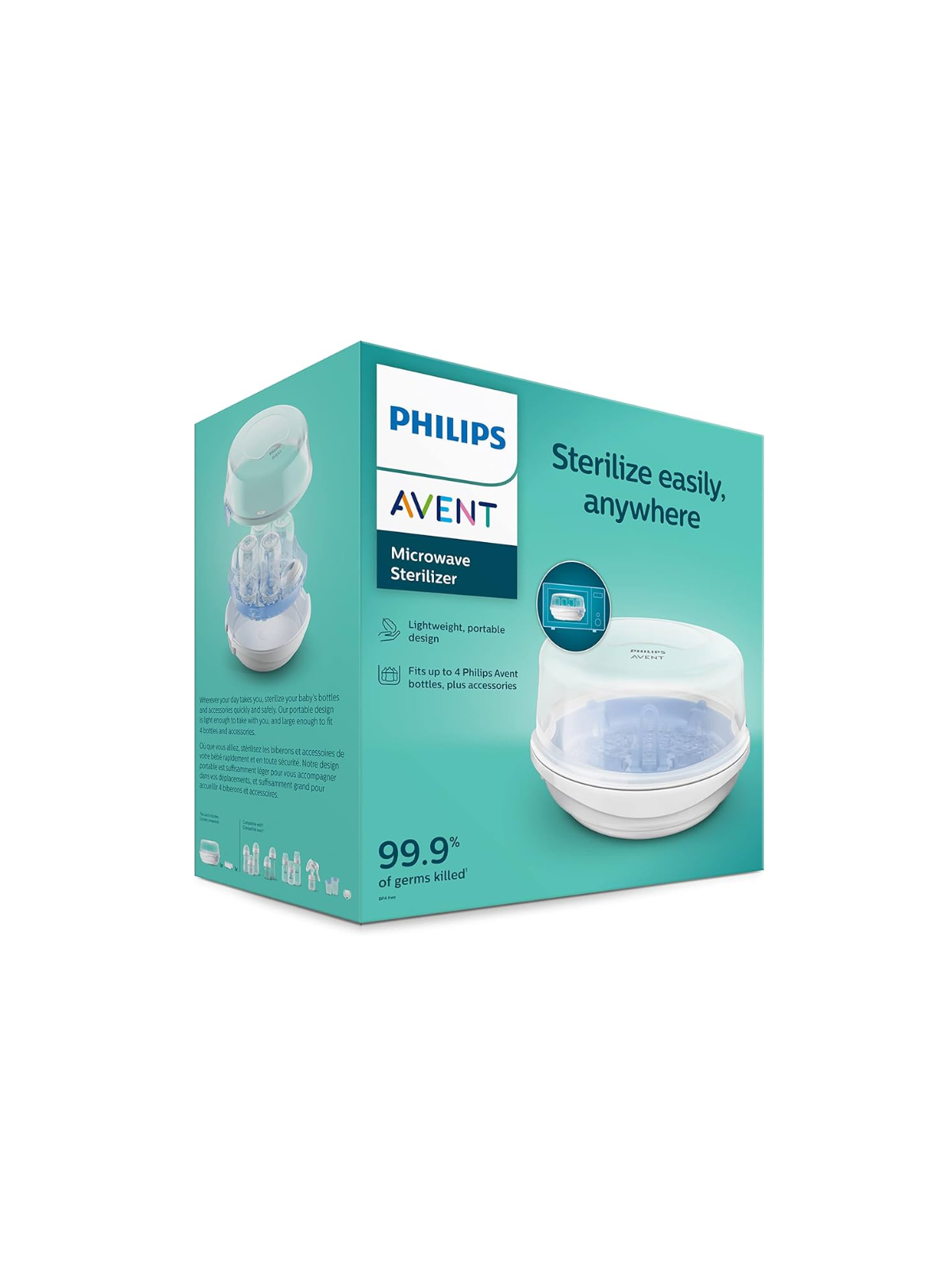 Avent esterilizador micro express scf 281/02