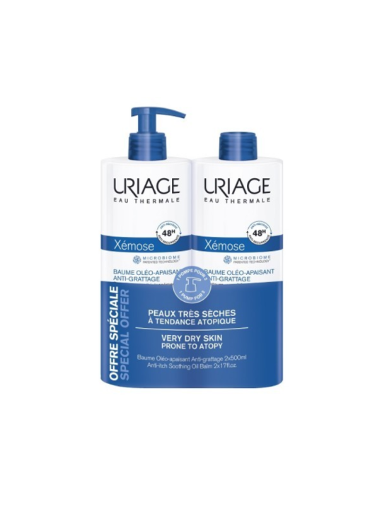 Uriage xemose baume calmante duplo 500ml