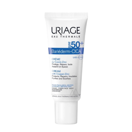 Uriage bariederm cica crema spf 50+ 40 ml
