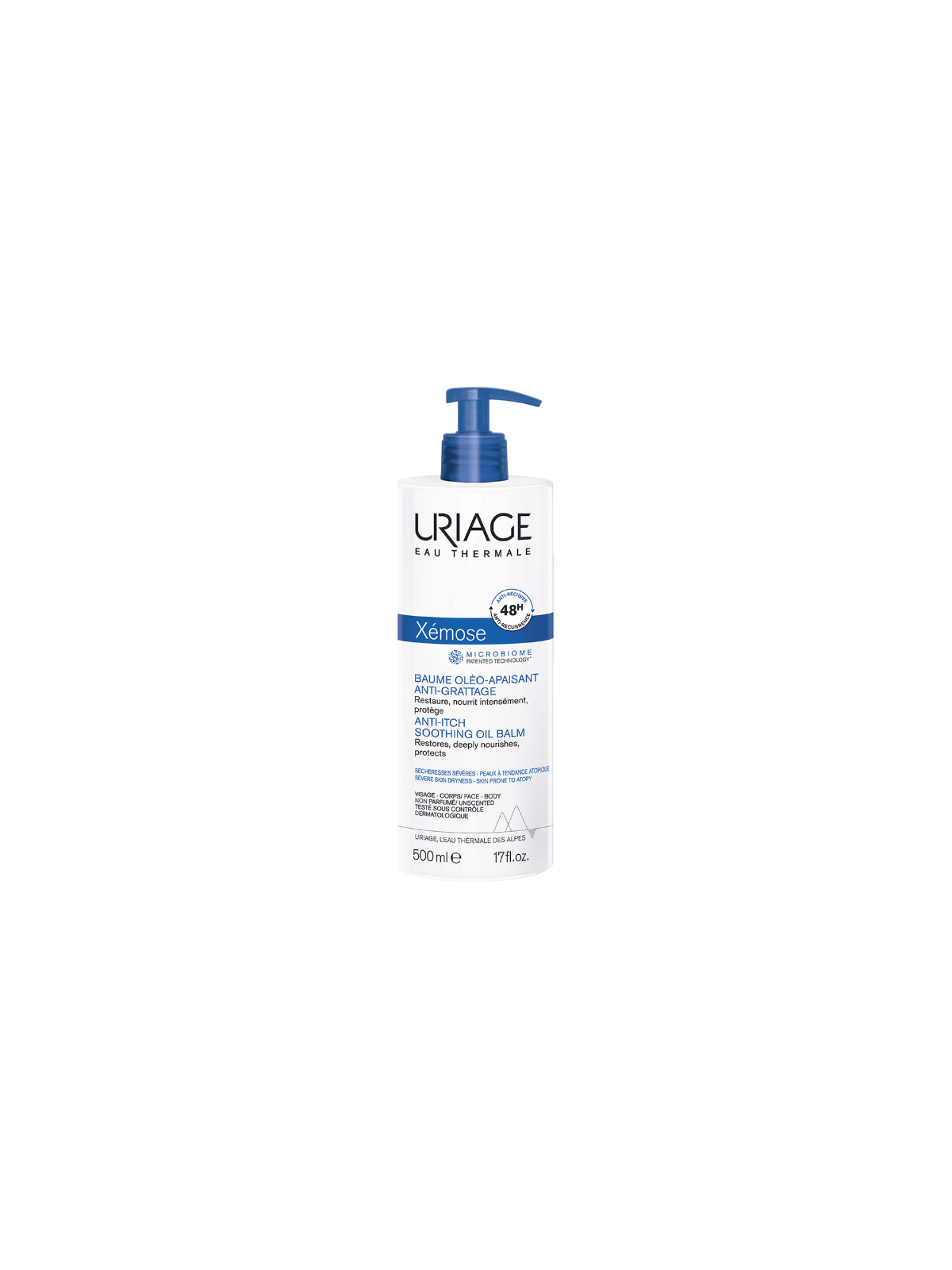 Uriage xemose bálsamo óleo-calmante 500ml