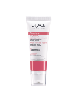 Uriage tolederm control crema ligera calmante para ojos  1 envase 15ml