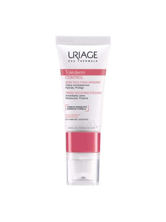 Uriage tolederm control crema ligera calmante para ojos  1 envase 15ml