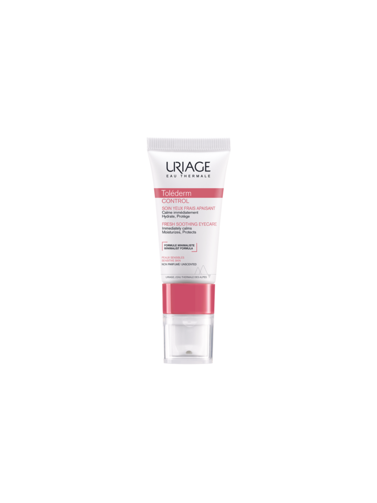 Uriage tolederm control crema ligera calmante para ojos  1 envase 15ml