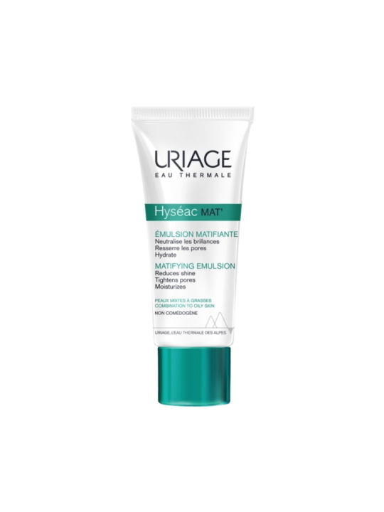 Uriage hyseac  emulsión hidratante matificante 1 envase 40 ml