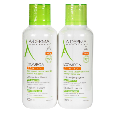 A-Derma exomega crema emoliente duplo 400ml