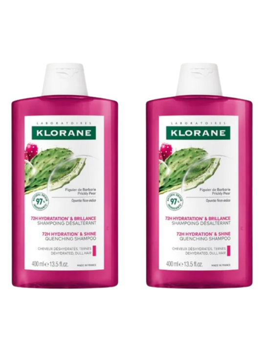 Klorane champú hidratante de higo duplo 400ml