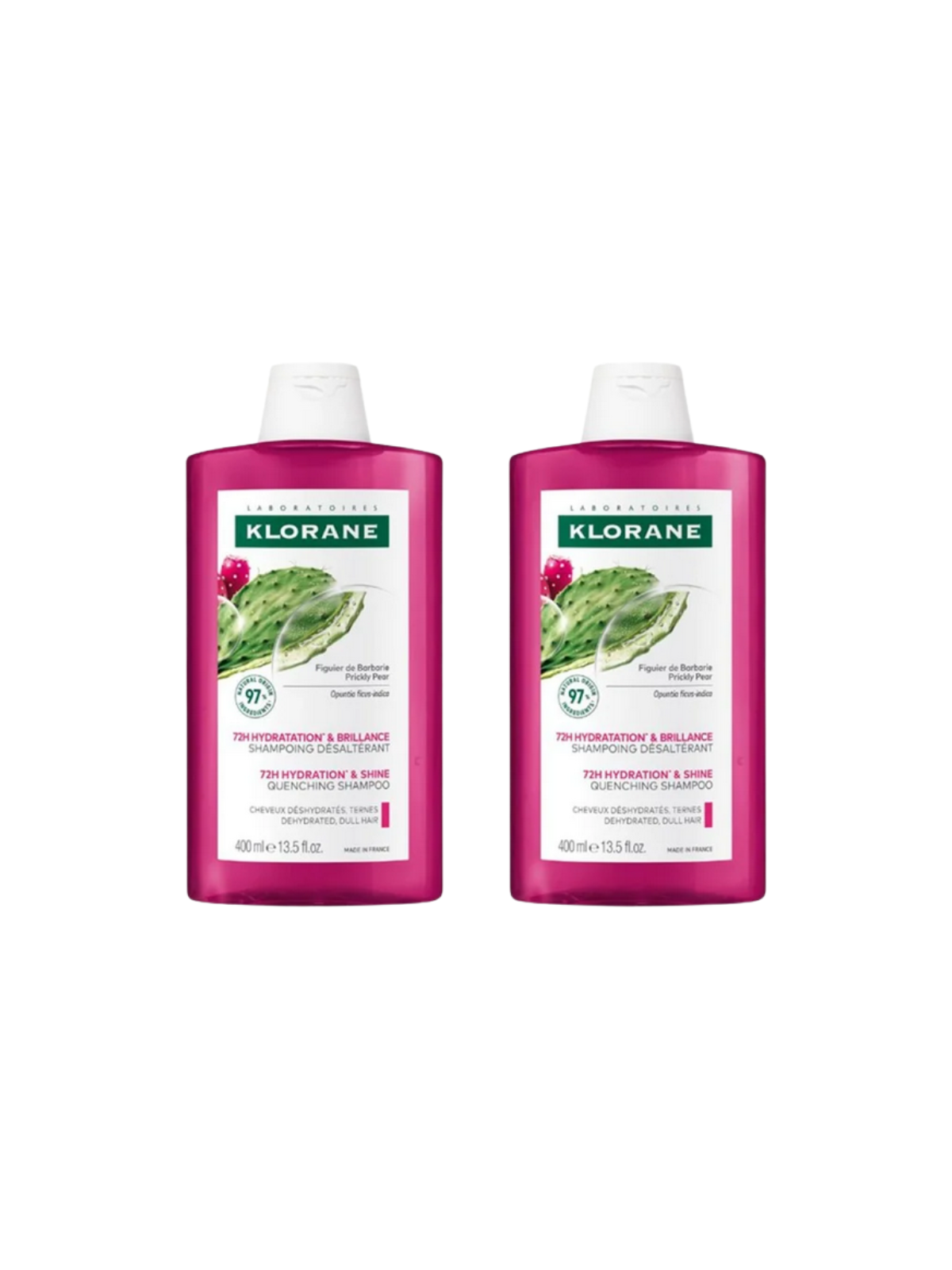 Klorane champú hidratante de higo duplo 400ml