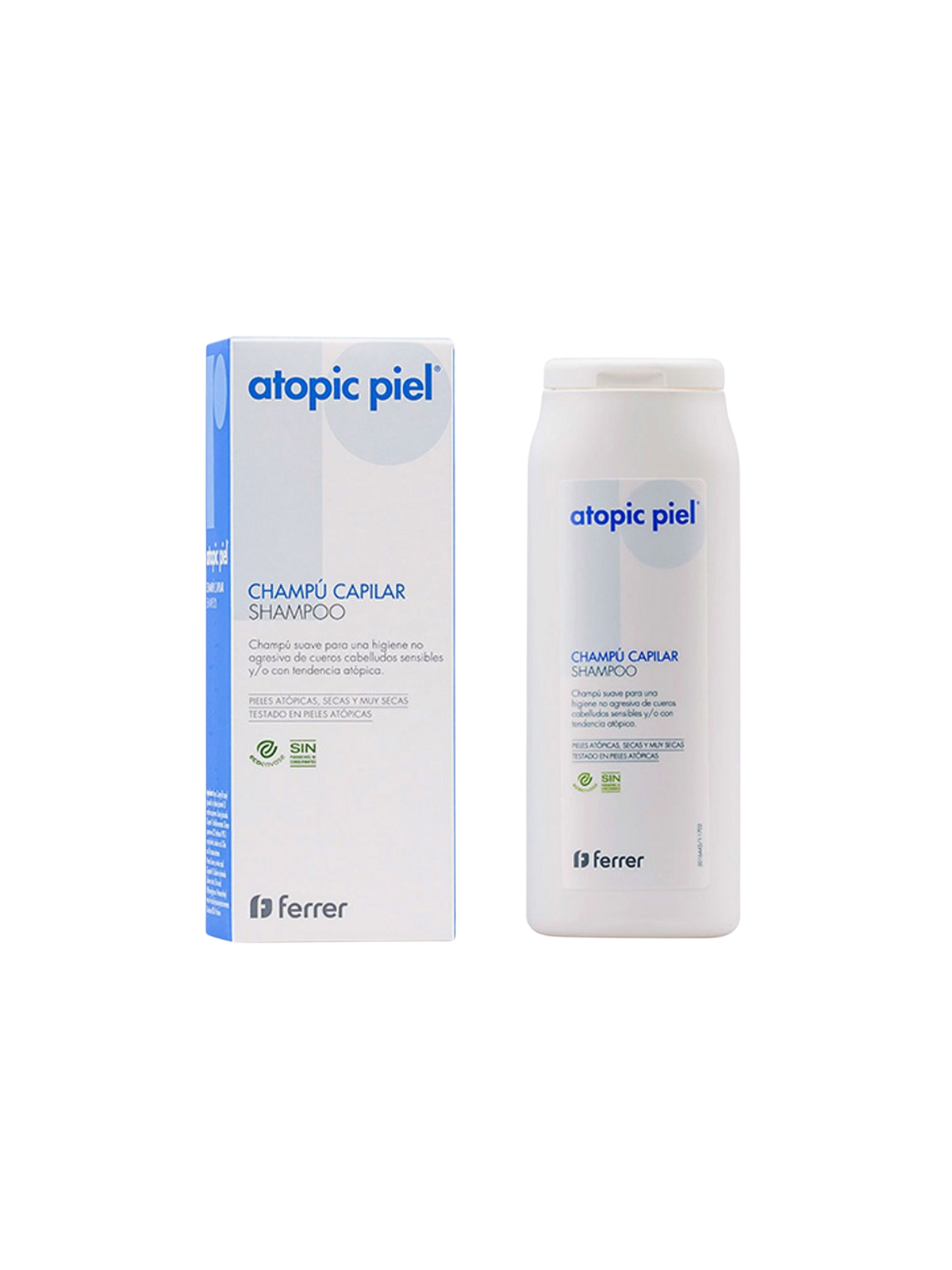 Repavar atopic piel champú capilar 200ml