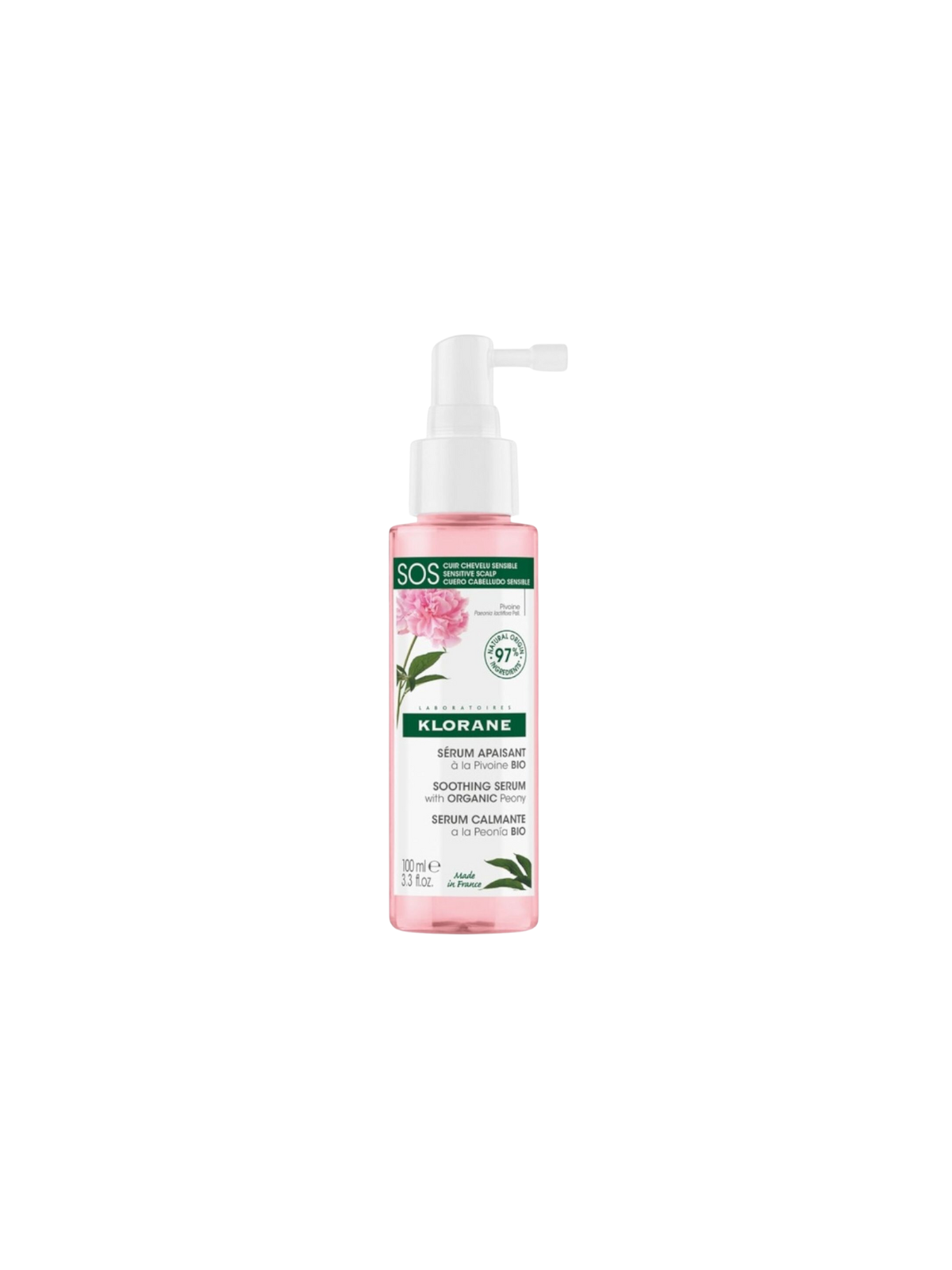 Klorane serum SOS irritaciones a la peonía 100ml