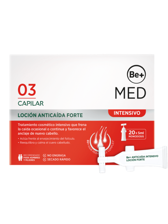 Be+ anticaida locion forte 20 X 5 ml