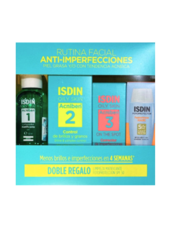ISDIN pack acniben rutina facial doble regalo