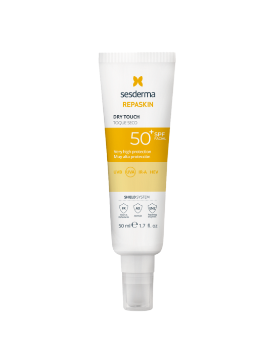 Sesderma repaskin toque seco facial fotoprotector SPF50 50ml