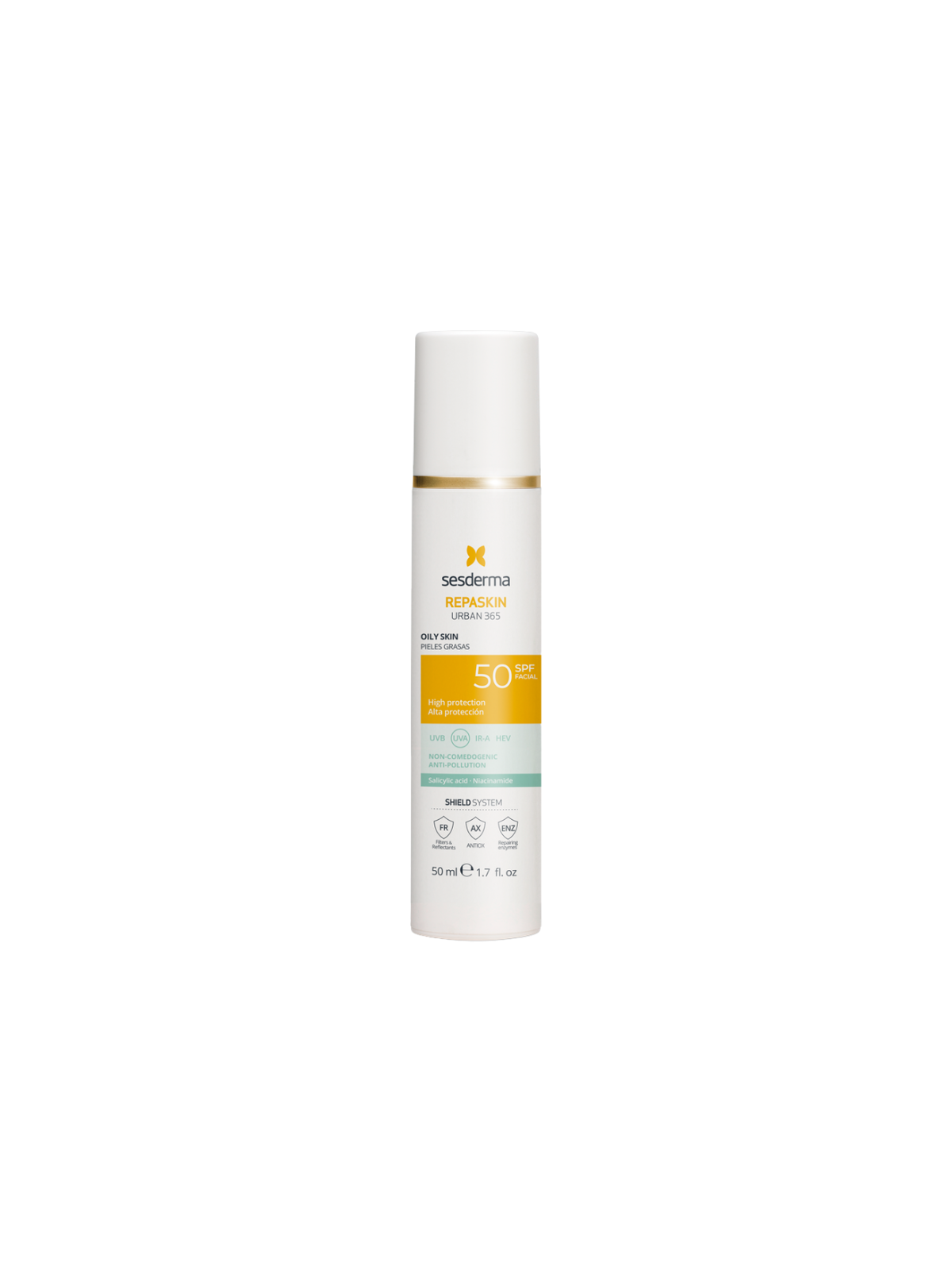 Sesderma repaskin urban 365 oily skin SPF 50 50ml
