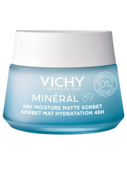 Vichy mineral 89 gel frío hidratante matificante 48h 50ml