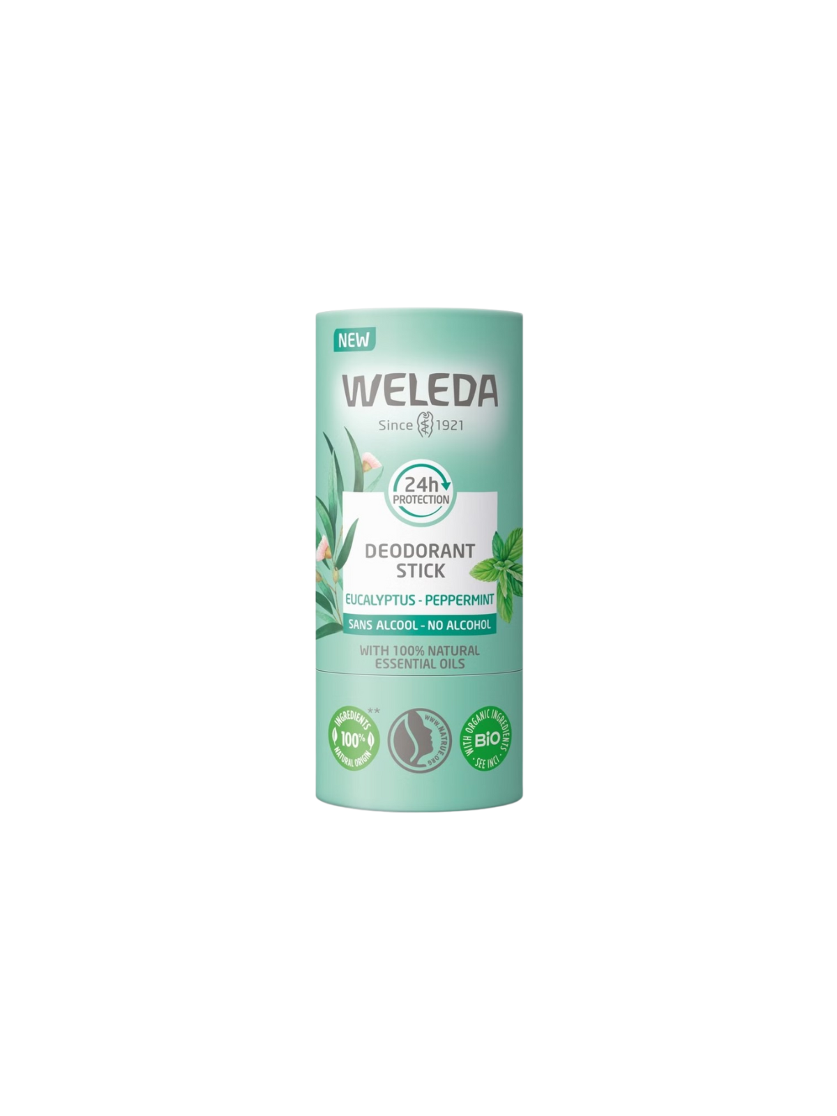 Weleda desodorante stick eucalipto