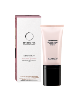 Atashi K-bioferment advanced primer instant blur cover up luxe