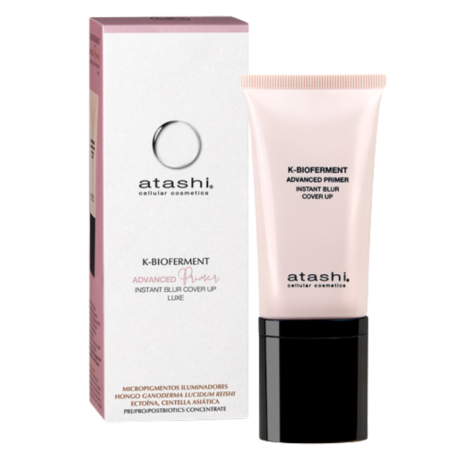 Atashi K-bioferment advanced primer instant blur cover up luxe