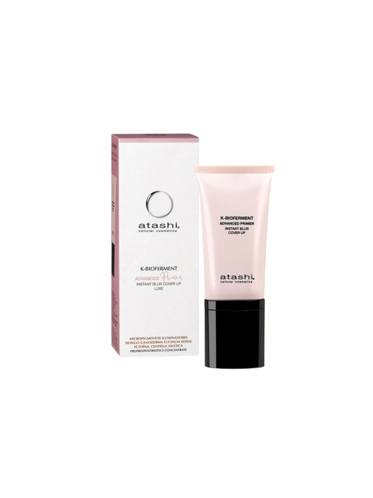 Atashi K-bioferment advanced primer instant blur cover up luxe
