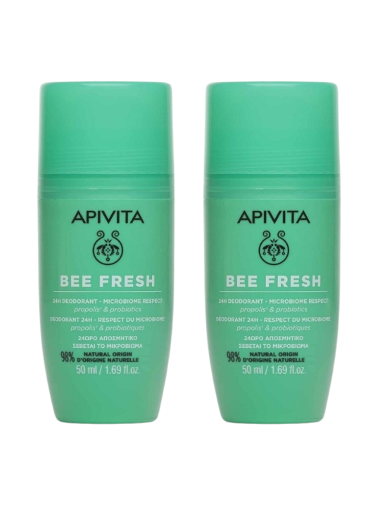 Apivita bee fresh roll on duplo 50ml