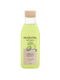 Mussvital botanics gel de baño de bergamota 750ml