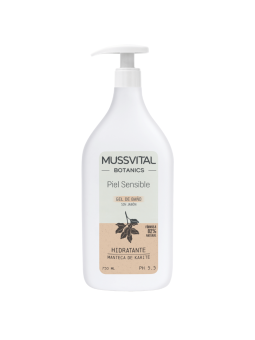 Mussvital botanics piel sensible loción corporal 750ml