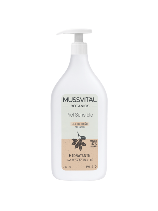 Mussvital botanics piel sensible loción corporal 750ml