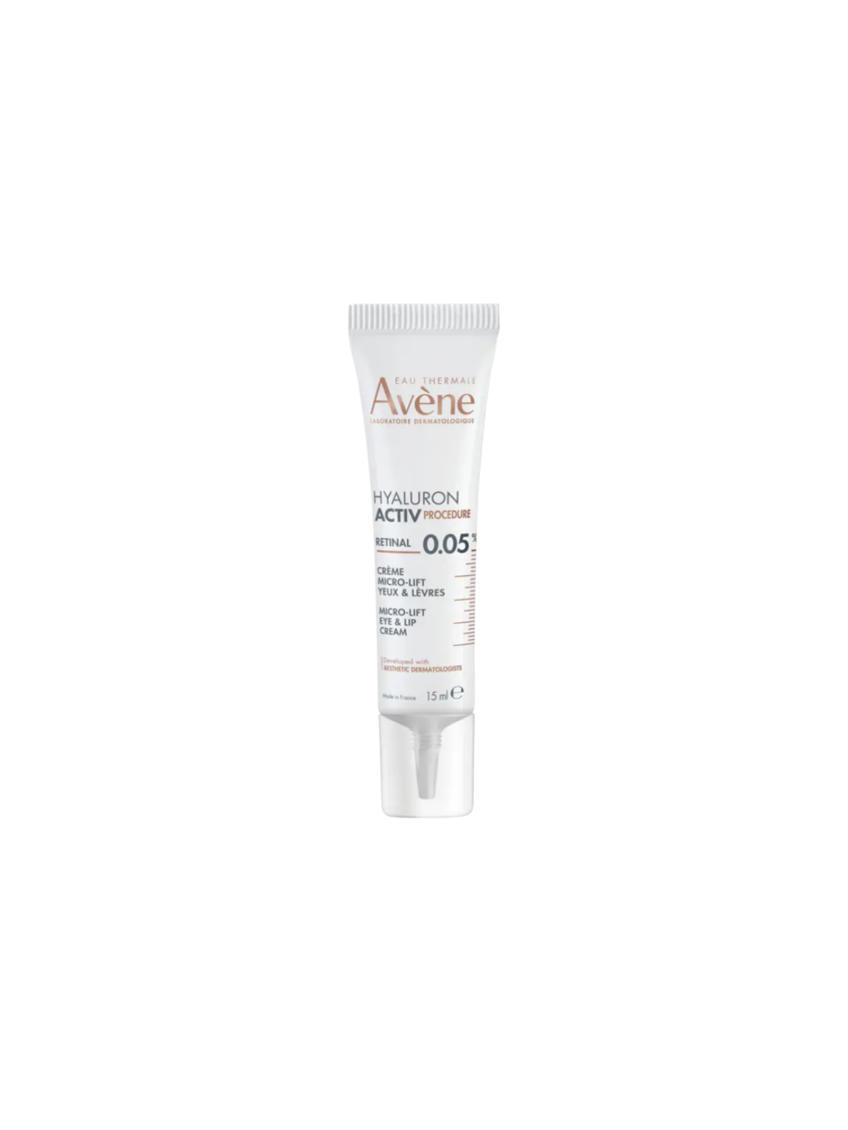 Avene hyaluron active procedure ojos y labios 15ml lift retinal 0.05