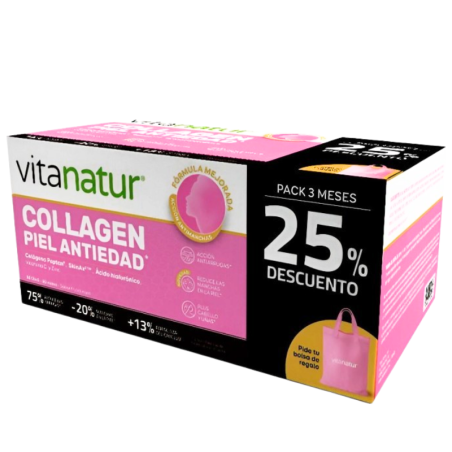 Vitanatur collagen piel antiedad pack 3 meses