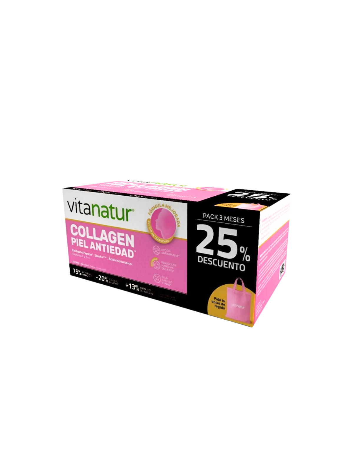 Vitanatur collagen piel antiedad pack 3 meses