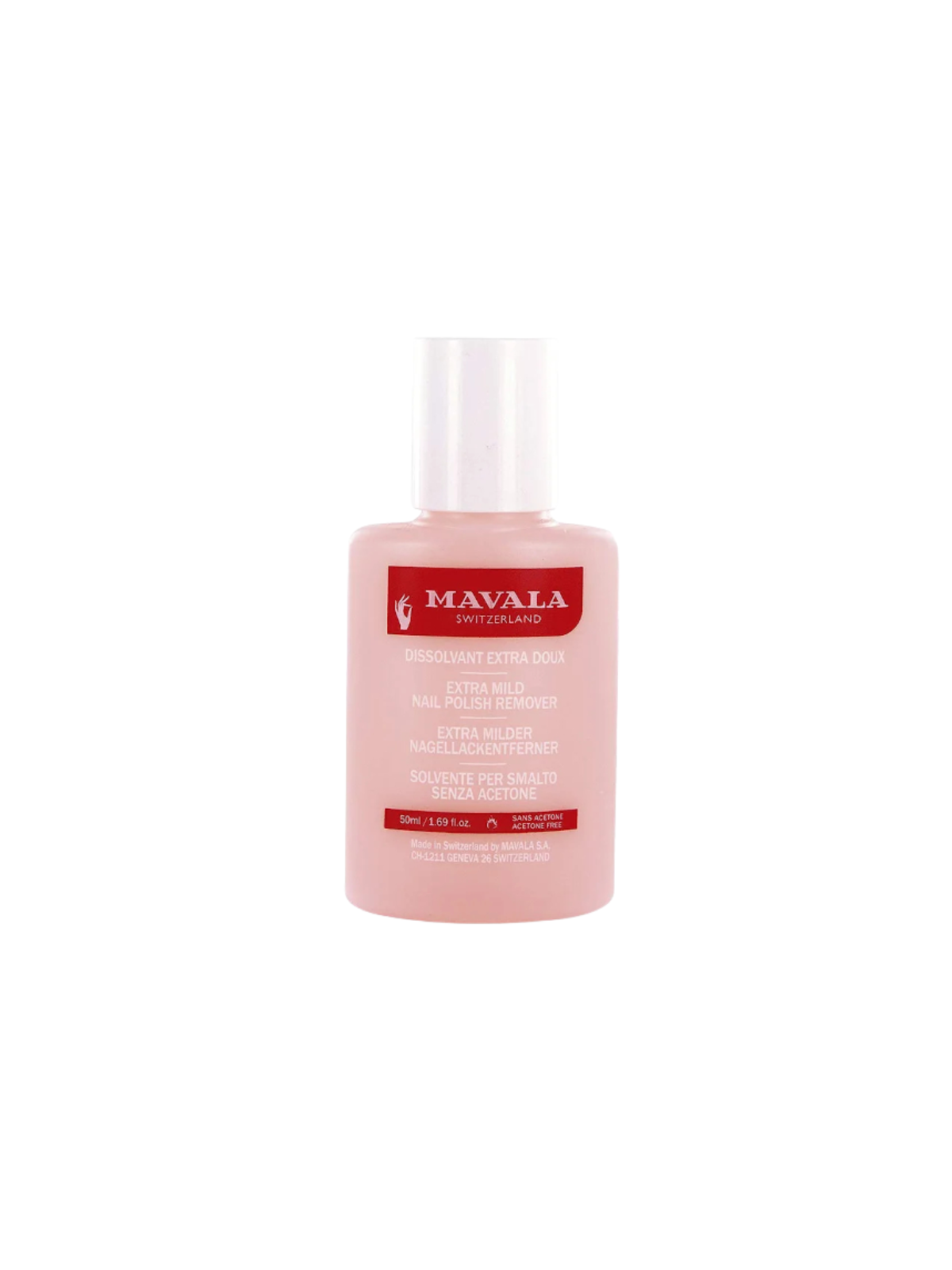Mavala quitaesmalte rosa sin acetona 50ml