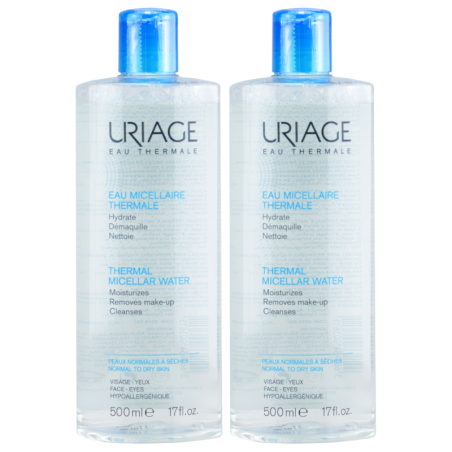 Uriage agua micelar pieles normales duplo 500ml