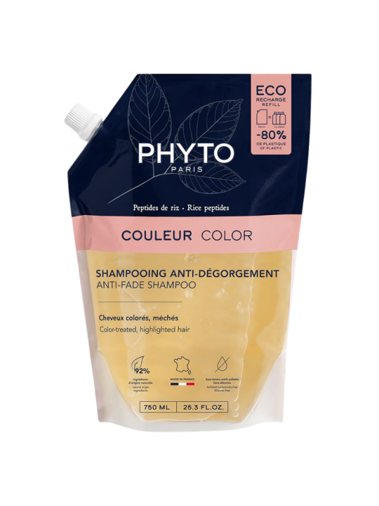 Phyto color champú recarga 750ml