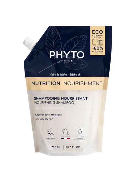 Phyto champú nutricion recarga 750ml