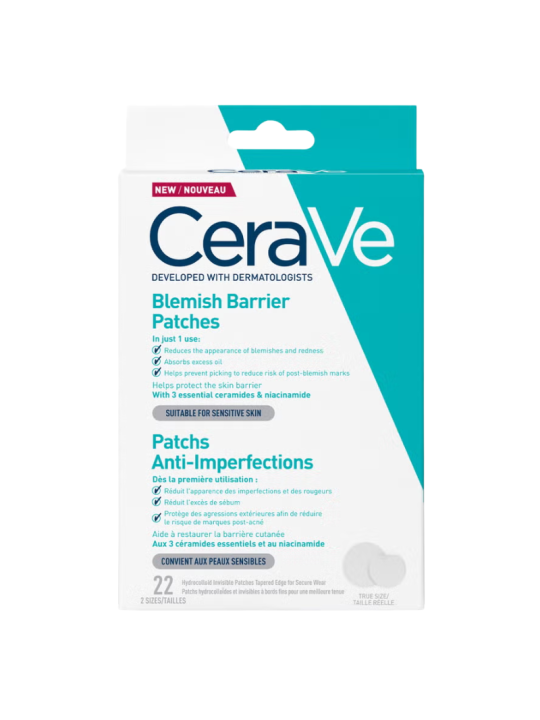 Cerave parches control imperfecciones 22 unidades