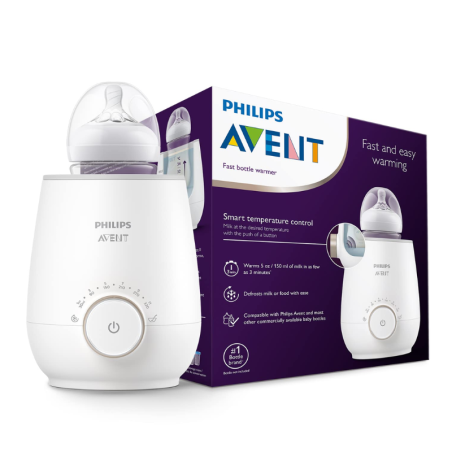 Avent calienta biberones rapido