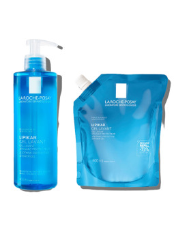 La roche posay pack lipikar gel lavante + refill