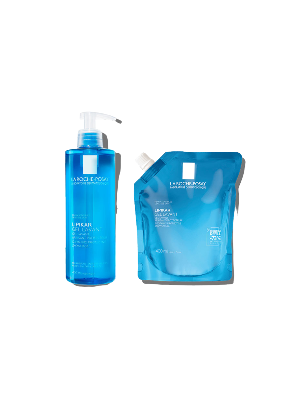 La roche posay pack lipikar gel lavante + refill