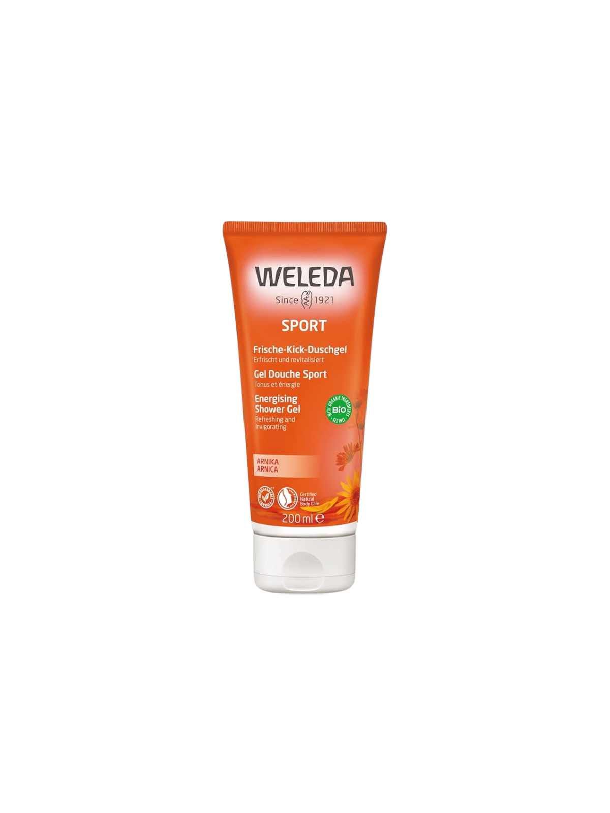 Weleda gel de ducha sport arnica 200ml