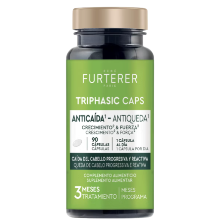 Rene furterer triphasic anticaida crecimiento & fuerza 90 cápsulas