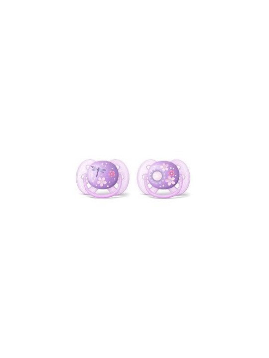 Avent chupete silicona ultrasoft 6-18 m