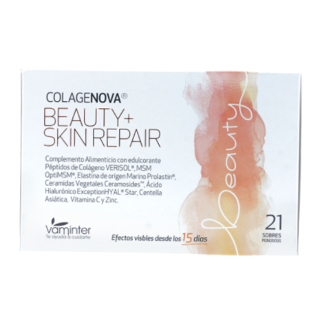 Colagenova beauty skin repair 21 sobres monodosis 10g sabor exotic pineberry