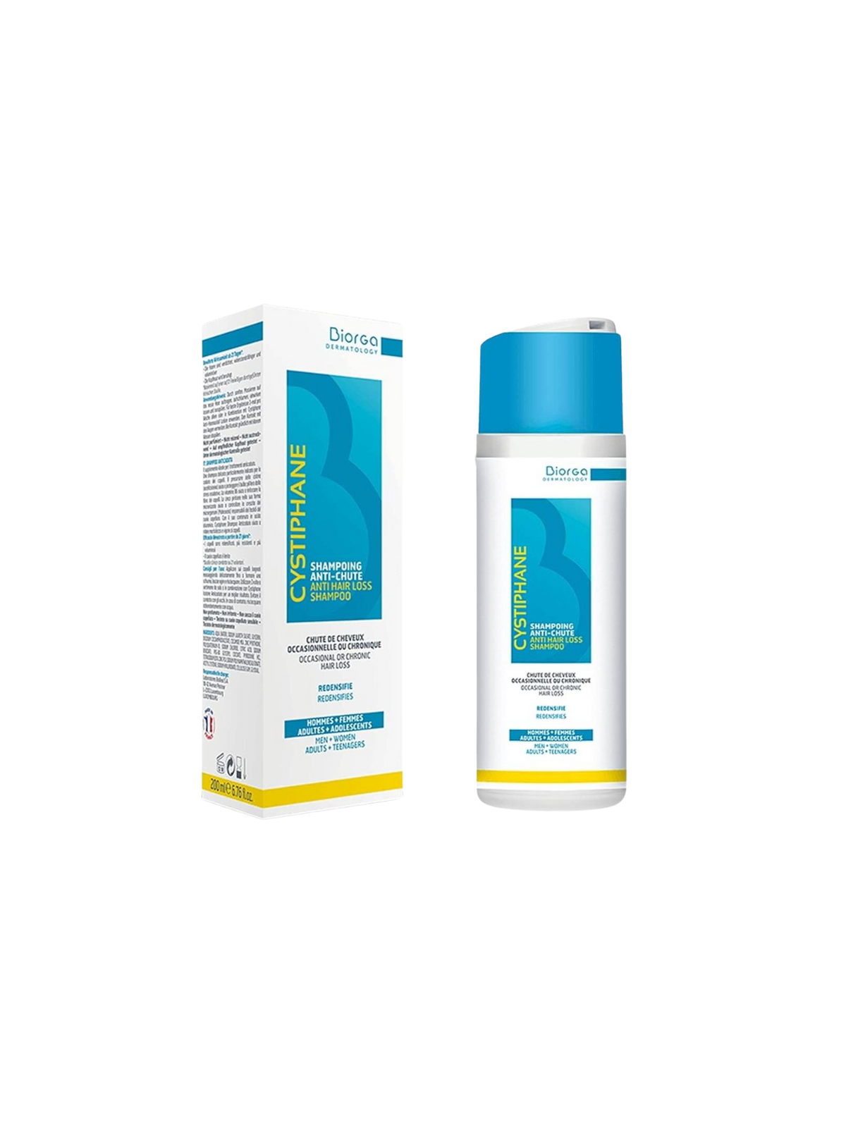 Cystiphane champú anticaída 200ml