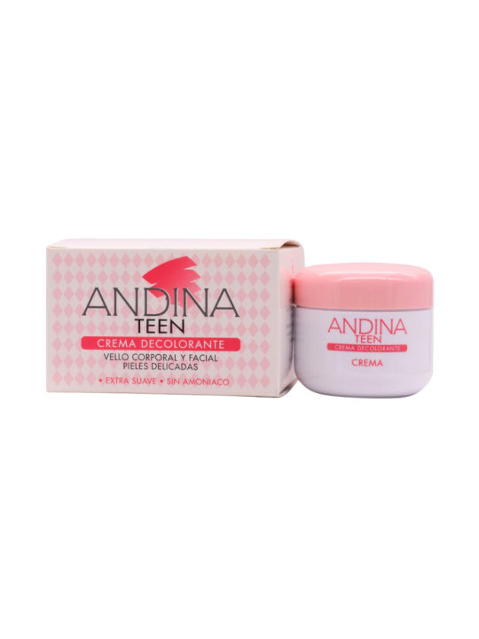 Andina teen crema decolorante + polvo 30ml +10