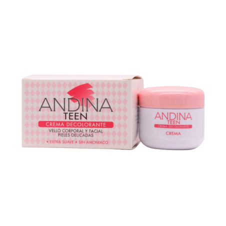 Andina teen crema decolorante + polvo 30ml +10